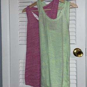 2 Pack Trek Gear DryTek Tank Tops Size M
